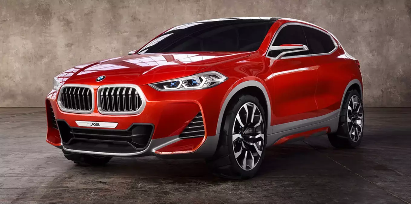 Bmw X2 2016 Paris Motor Show\'da