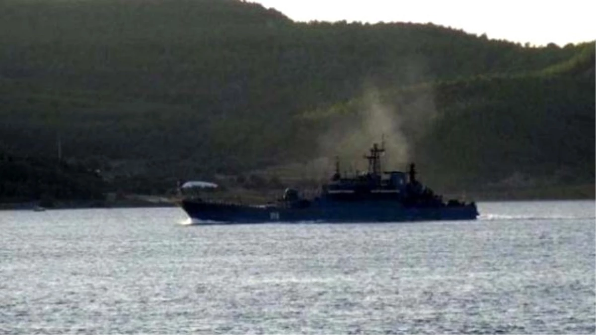 Görüntülü Haber) Rus Savaş Gemisi Ege\'ye Açıldı