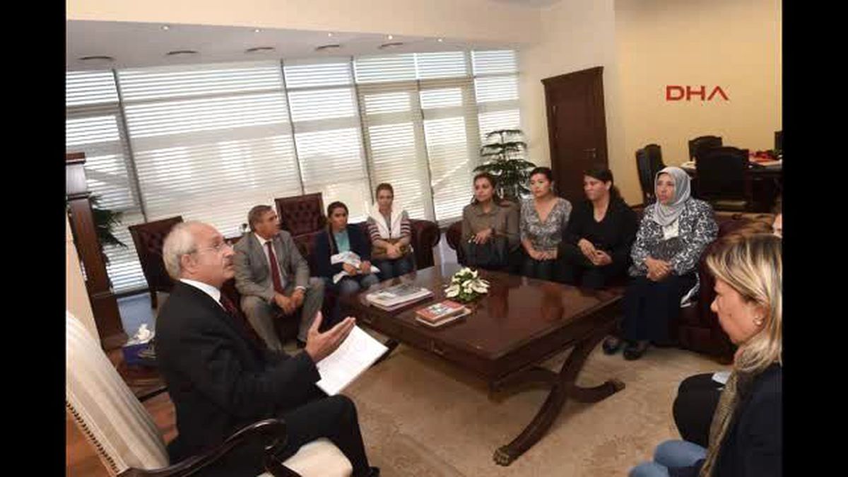 Kılıçdaroğlu, \'Ohal Zedeler Dayanışma Platformu\' Temsilcilerini Kabul Etti