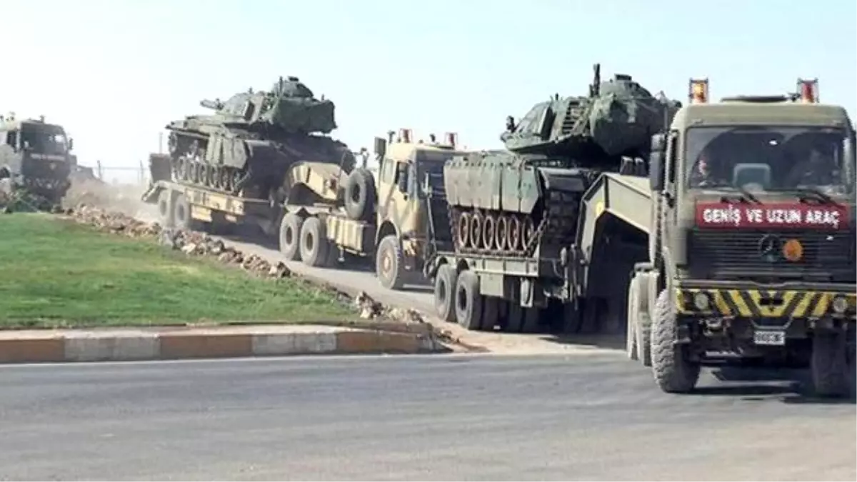 Şanlıurfa\'dan Fırat Kalkanı Operasyonu\'na Tank Desteği