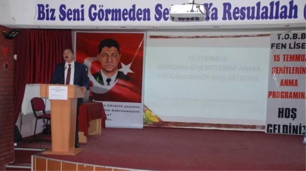 Van\'da 15 Temmuz Demokrasi Zaferi ve Şehitleri Anma Etkinliği