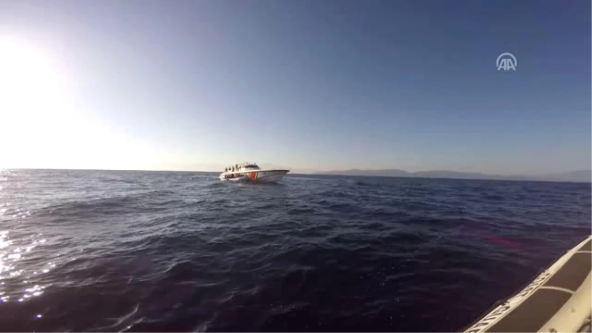 Yunan Adalarına Geçmeye Çalışan Yabancı Uyruklu 48 Kişi Yakalandı