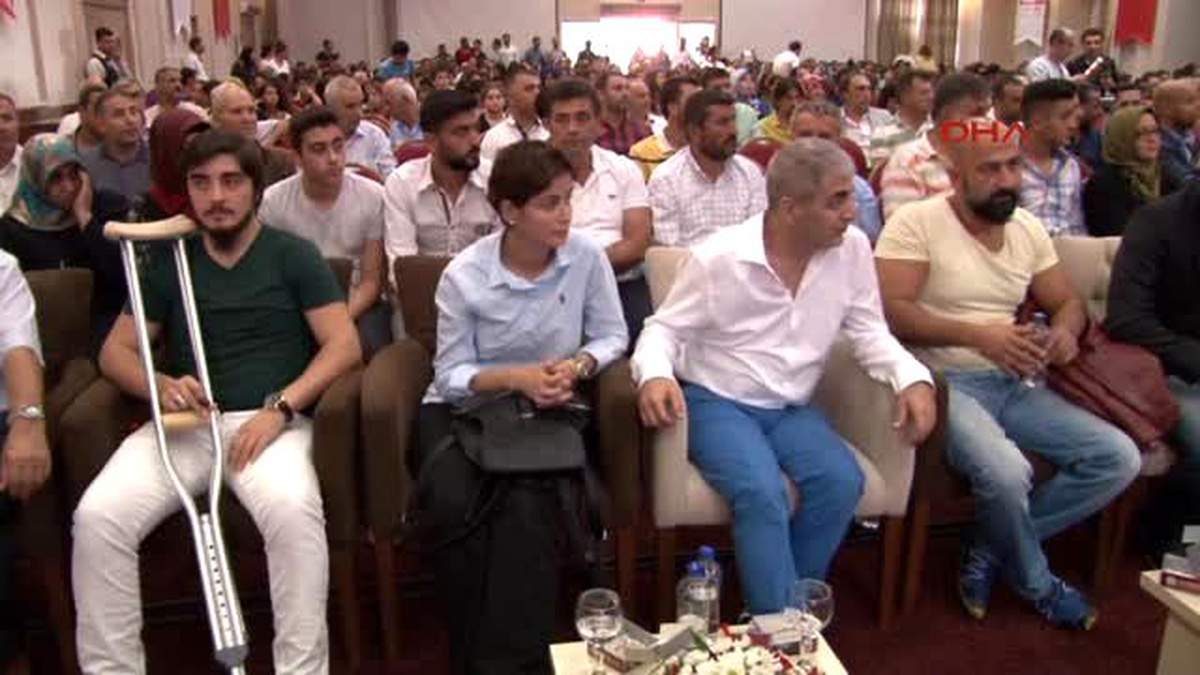 Adana 15 Temmuz Şehitleri, Gazilerin Katılımıyla Adana\'da Anıldı