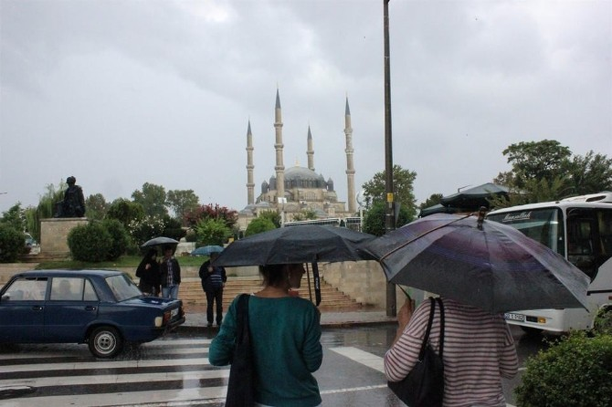 Edirne Haftaya Yağışlı Başlayacak