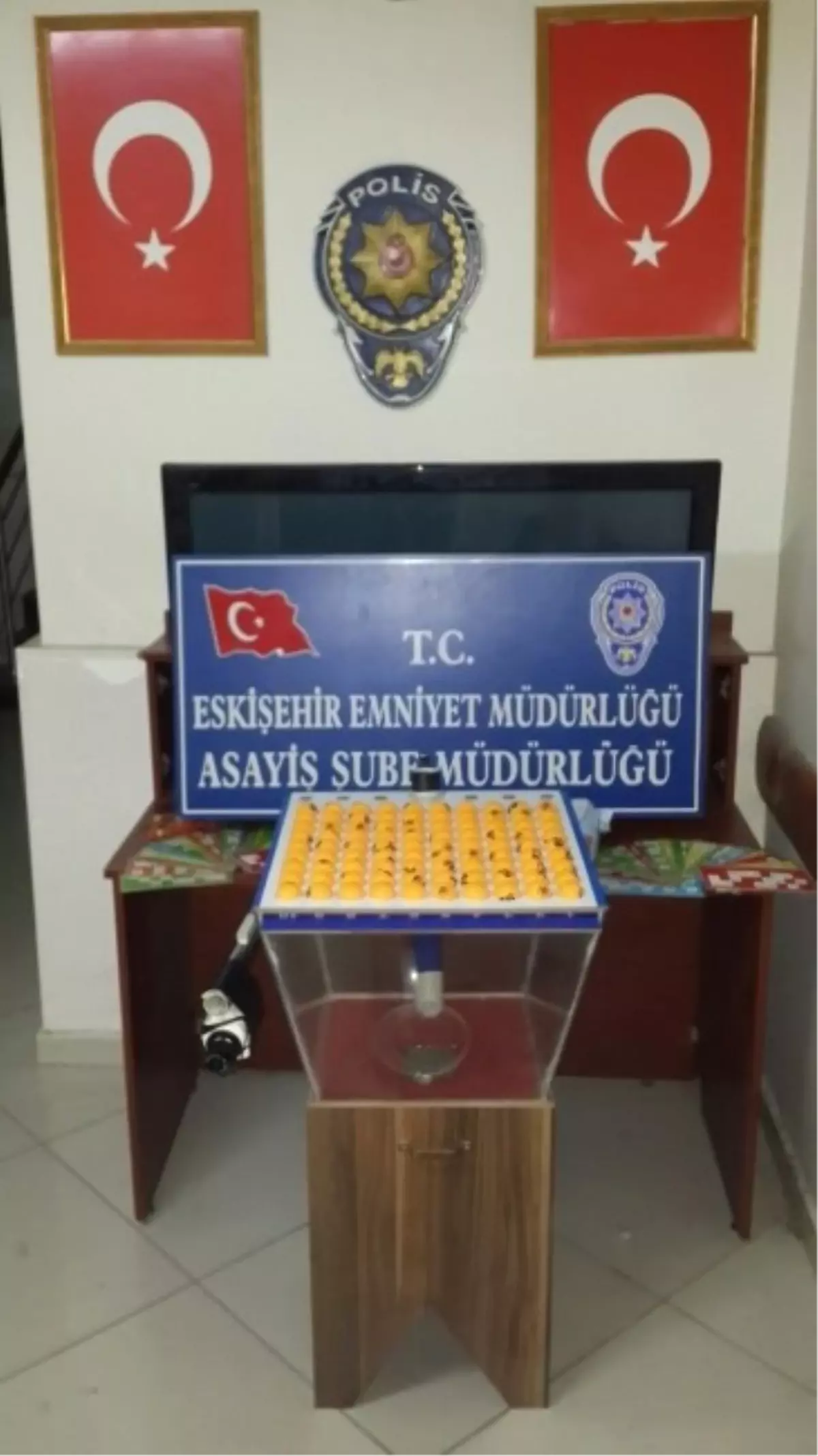 Eskişehir\'de Tombala Baskını