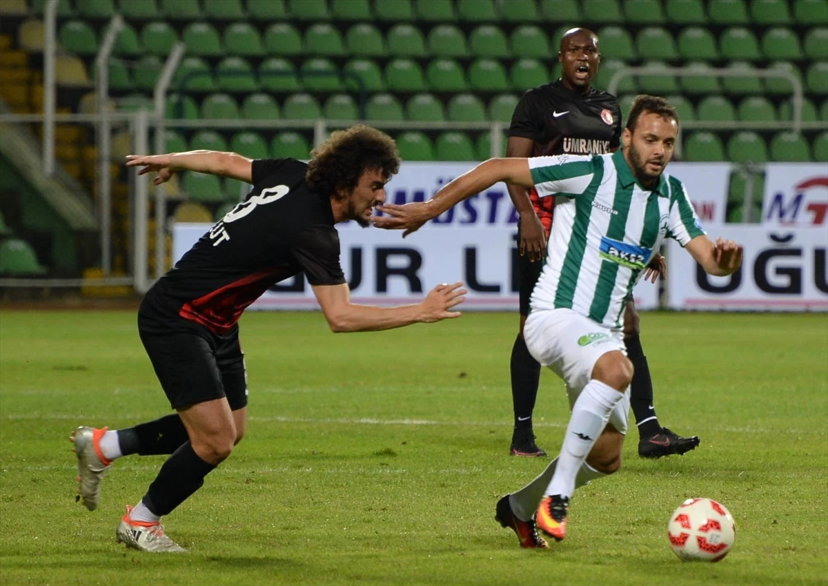 Tff 1. Ligde Giresunspor, sahasında Ümraniyespor\'u 2-0 yendi.