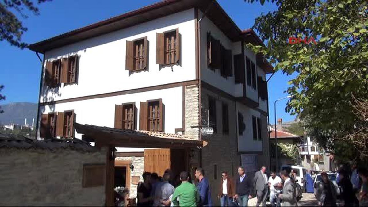 Karabük \'En İyi Restore Edilen Ev\' Plaketi, 250 Yıllık Tarihi Konağa