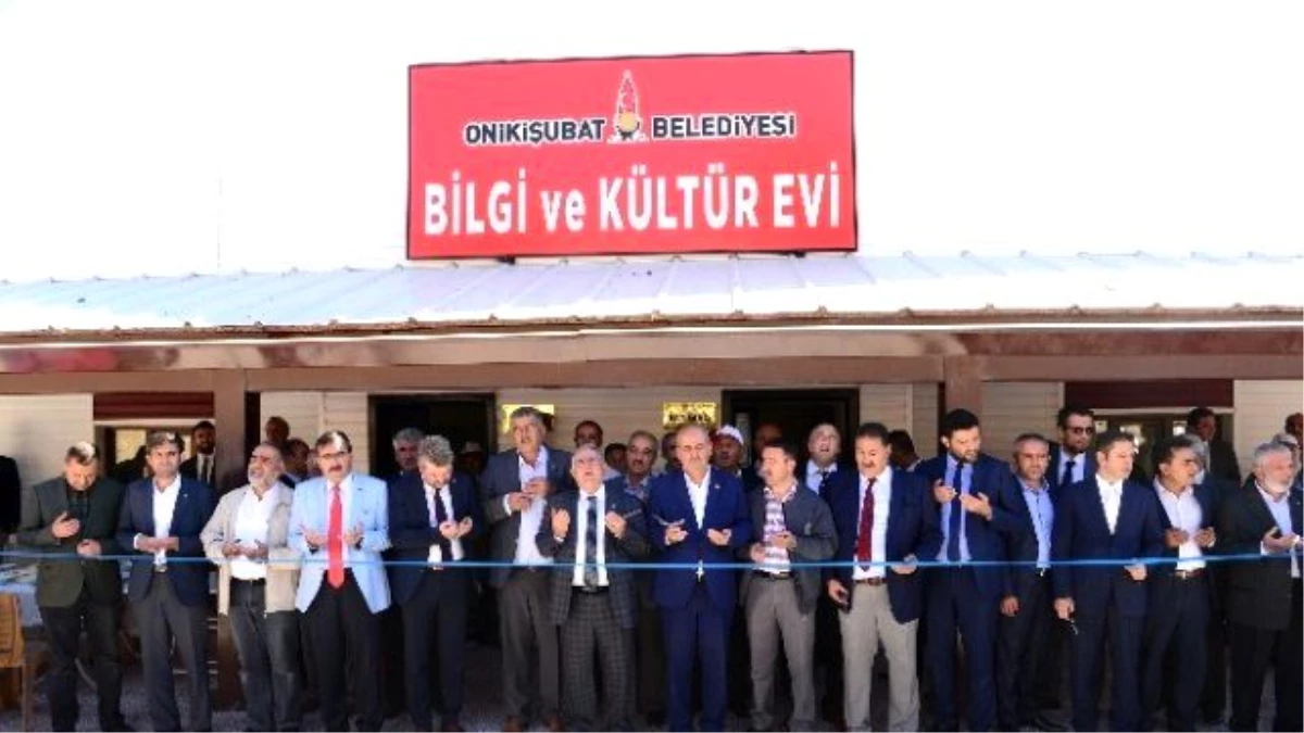 Onikişubat Belediyesinden 37 Bilgi ve Kültür Evi