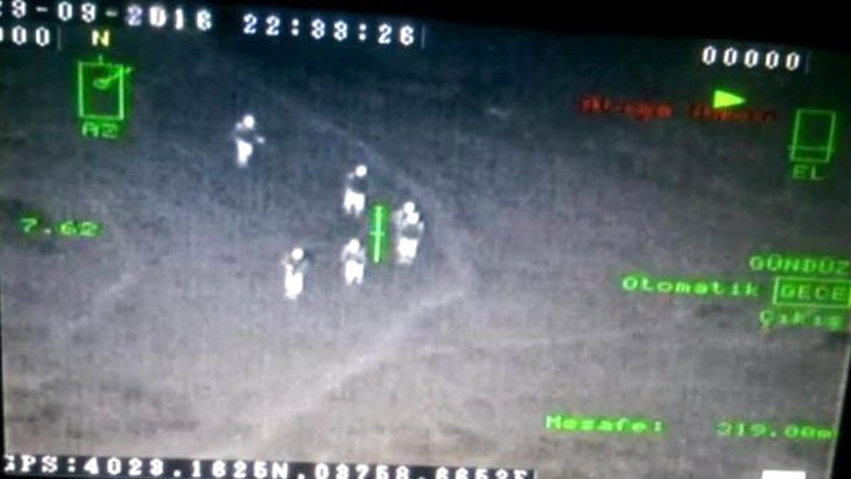 Ordu\'da PKK\'lı 6 Teröristin Etkisiz Hale Getirilmesi, Zırhlı Araç Kamerasında
