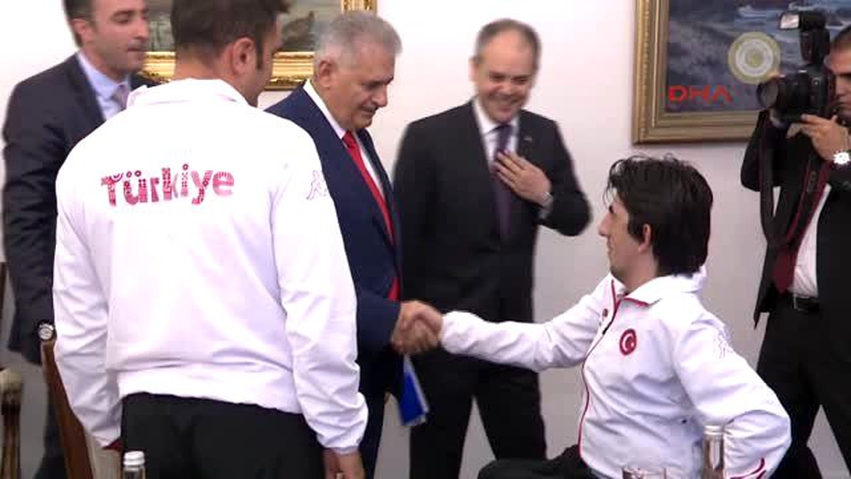 Başbakan Yıldırım, Rio\'da Madalya Alan Sporcuları Kabul Etti