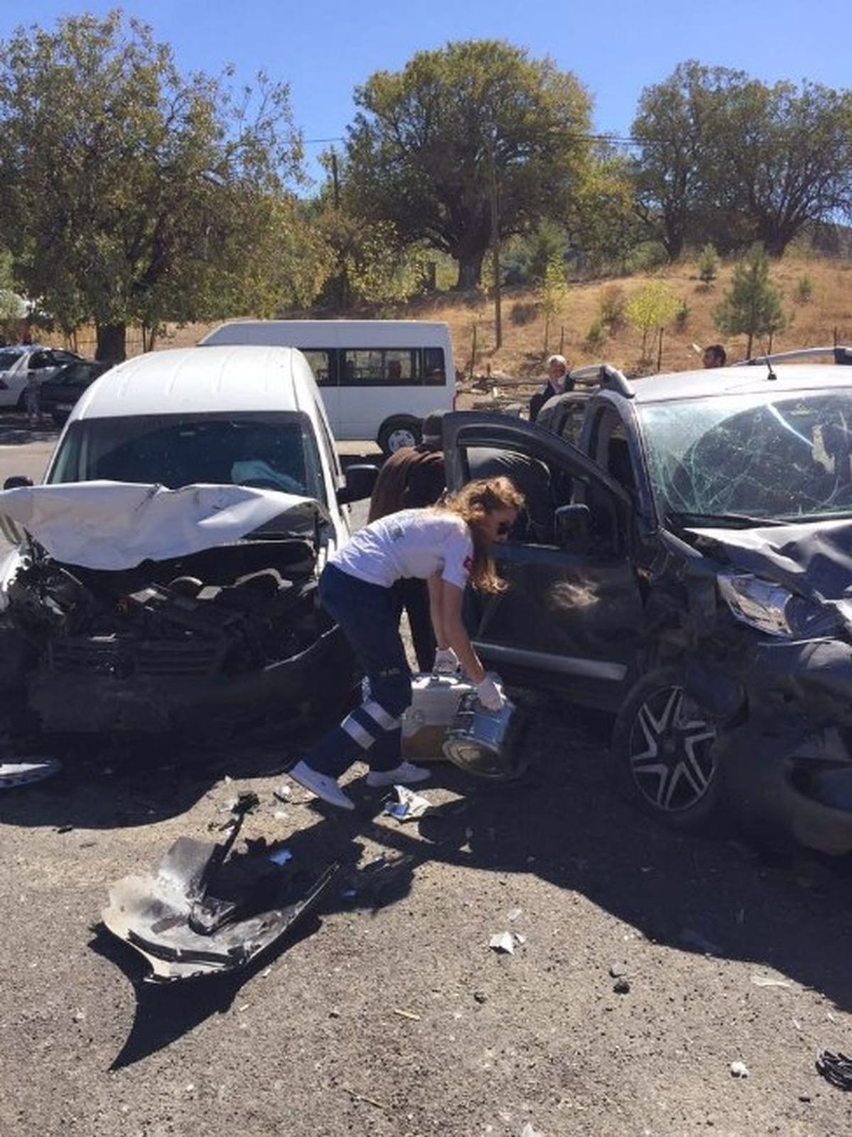 Bingöl\'de Trafik Kazaları: 2 Ölü, 7 Yaralı