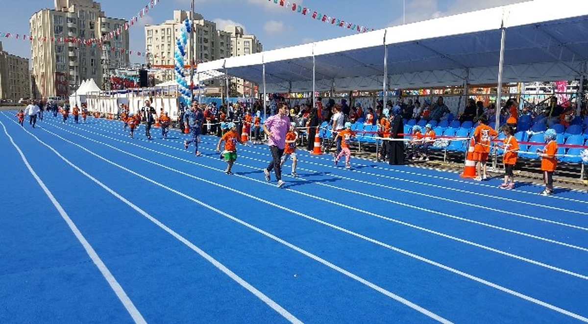 Binlerce Minik Çocuk Maratonu\'nda Ter Döktü