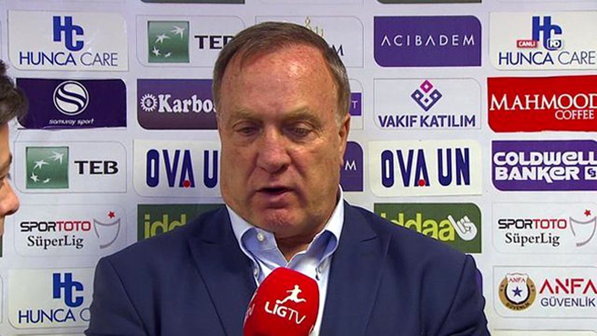 Dick Advocaat: Bugün İyi Seviyede Değildik