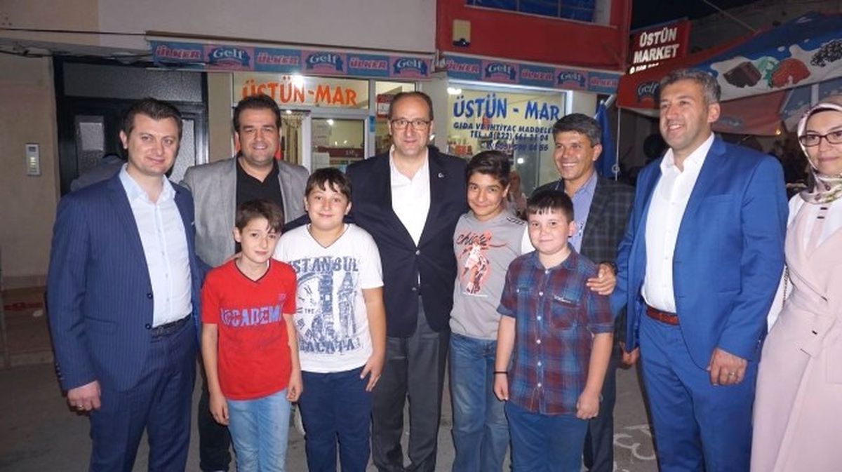 İl Başkanı Ünlü Sarıcakaya\'da