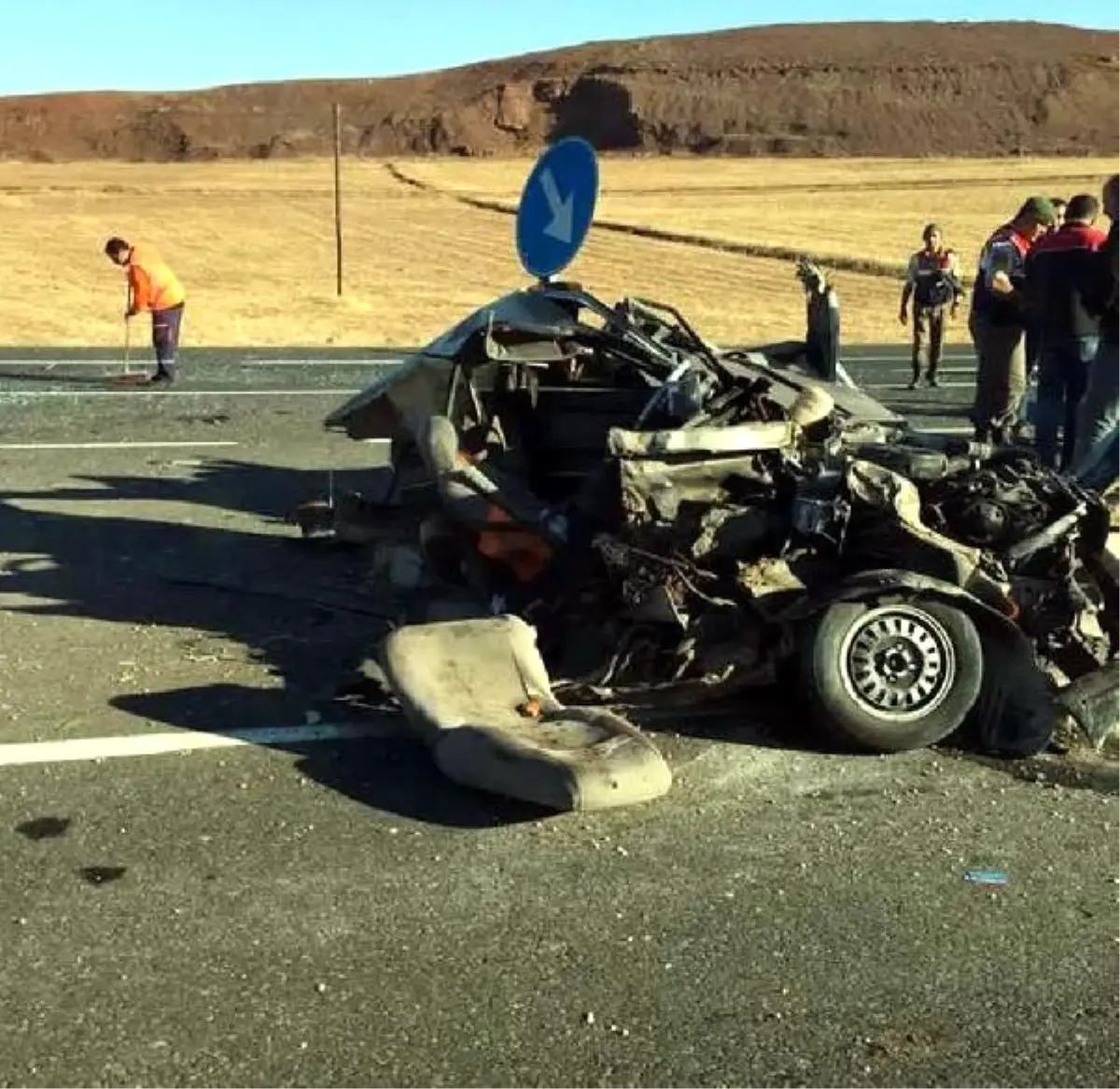 Kayseri\'de Kaza: 1 Ölü, 2 Yaralı