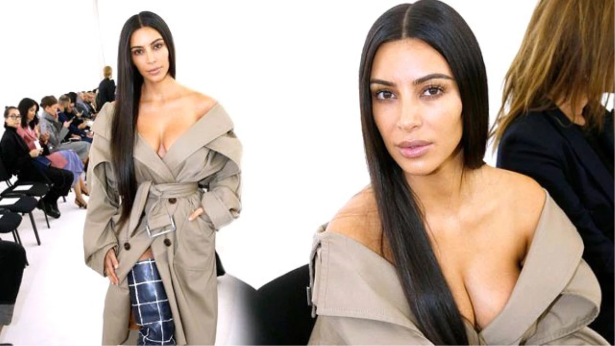 Kim Kardashian Paris Moda Haftasına Katıldı