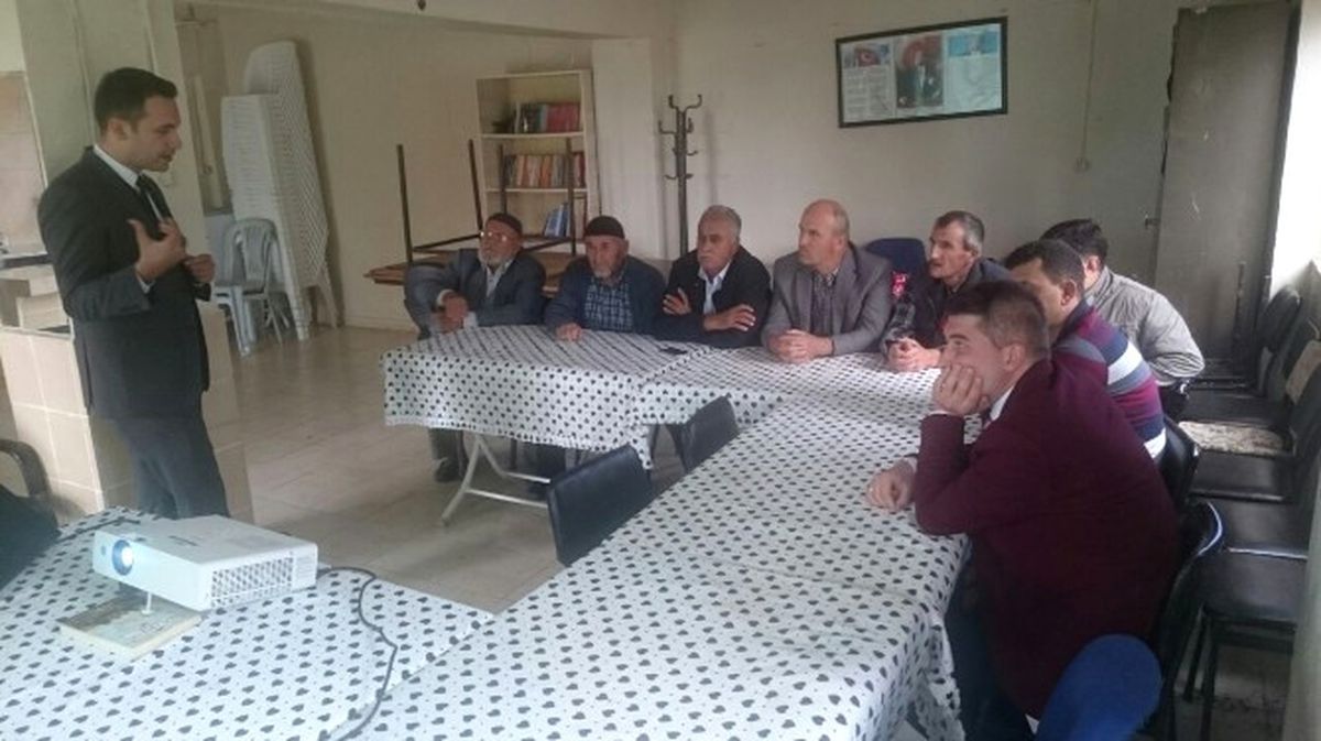 Köylülere Hayvancılık Eğitimi Verildi