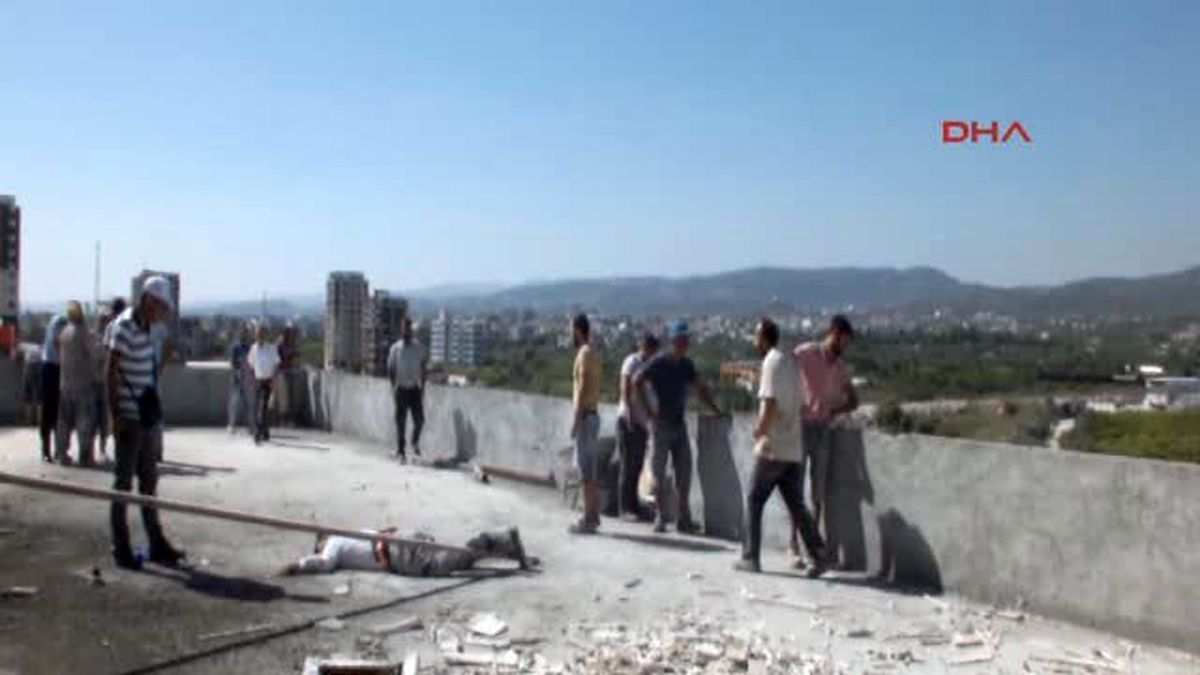 Mersin\'de 10\'uncu Katta Düşen İşçi Öldü