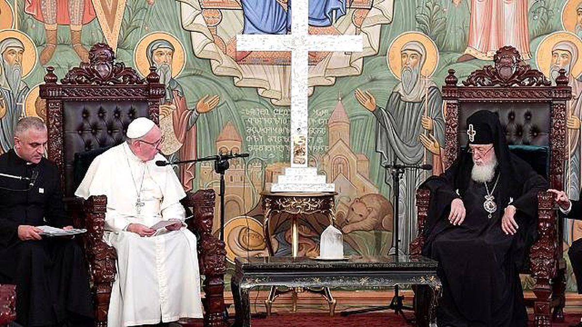 Papa Francis Gürcistan\'da