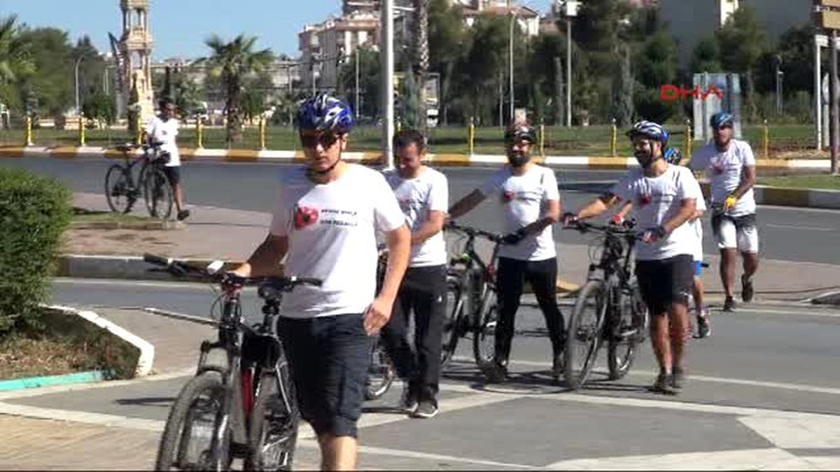 Şanlıurfa\'da; ?dünya Kalp Günü? İçin Pedal Çevirdiler