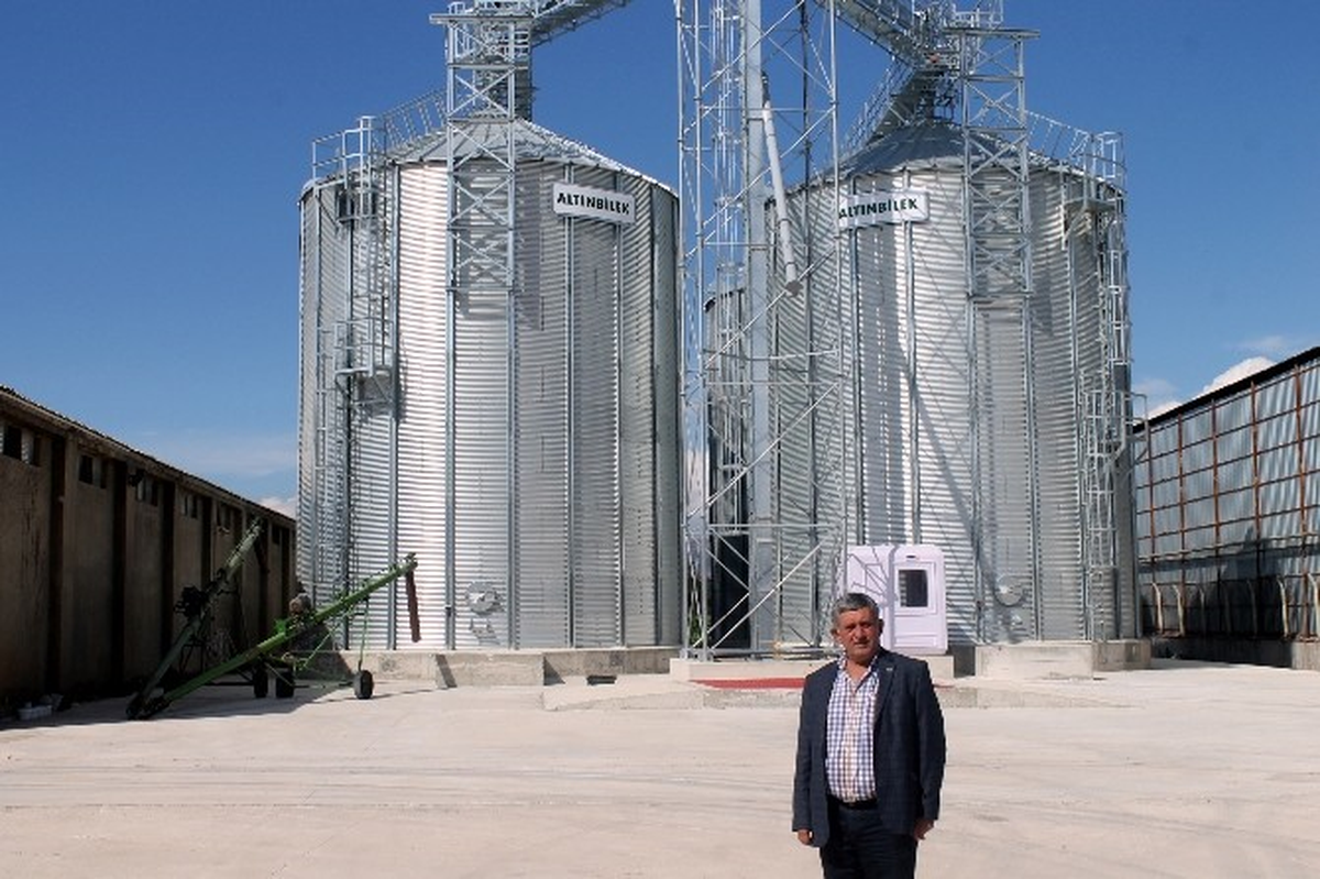 Yenişehir\'e 3 Bin 200 Tonluk Buğday Silo Tesisi
