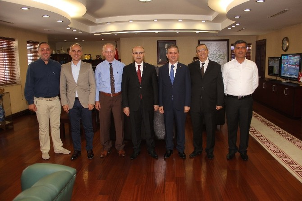 Yüreğir Ziraat Odası\'ndan Vali Demirtaş\'a Ziyaret