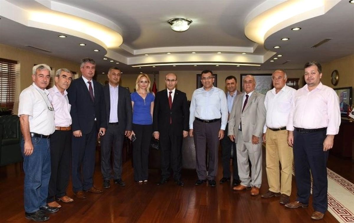AK Parti Çukurova İlçe Teşkilatı\'ndan Vali Demirtaş\'a Ziyaret
