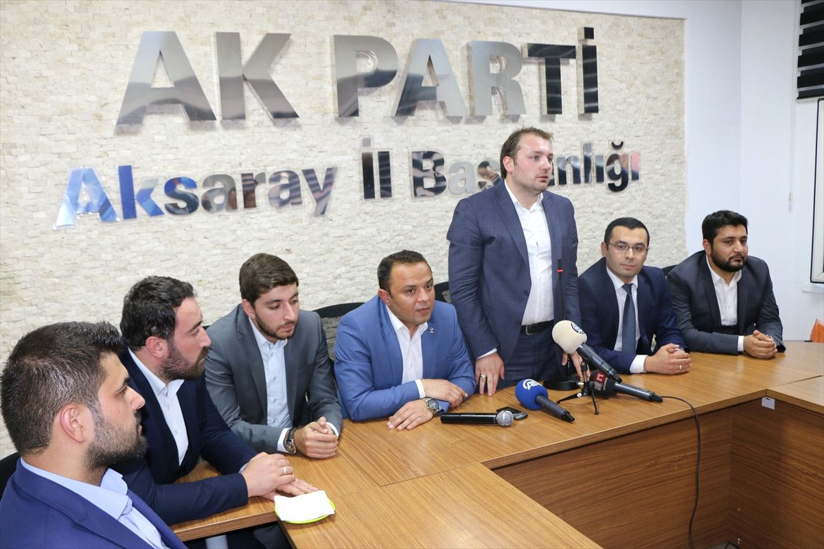 AK Parti Gençlik Kolları Genel Başkanı Ecertaş, Aksaray\'da