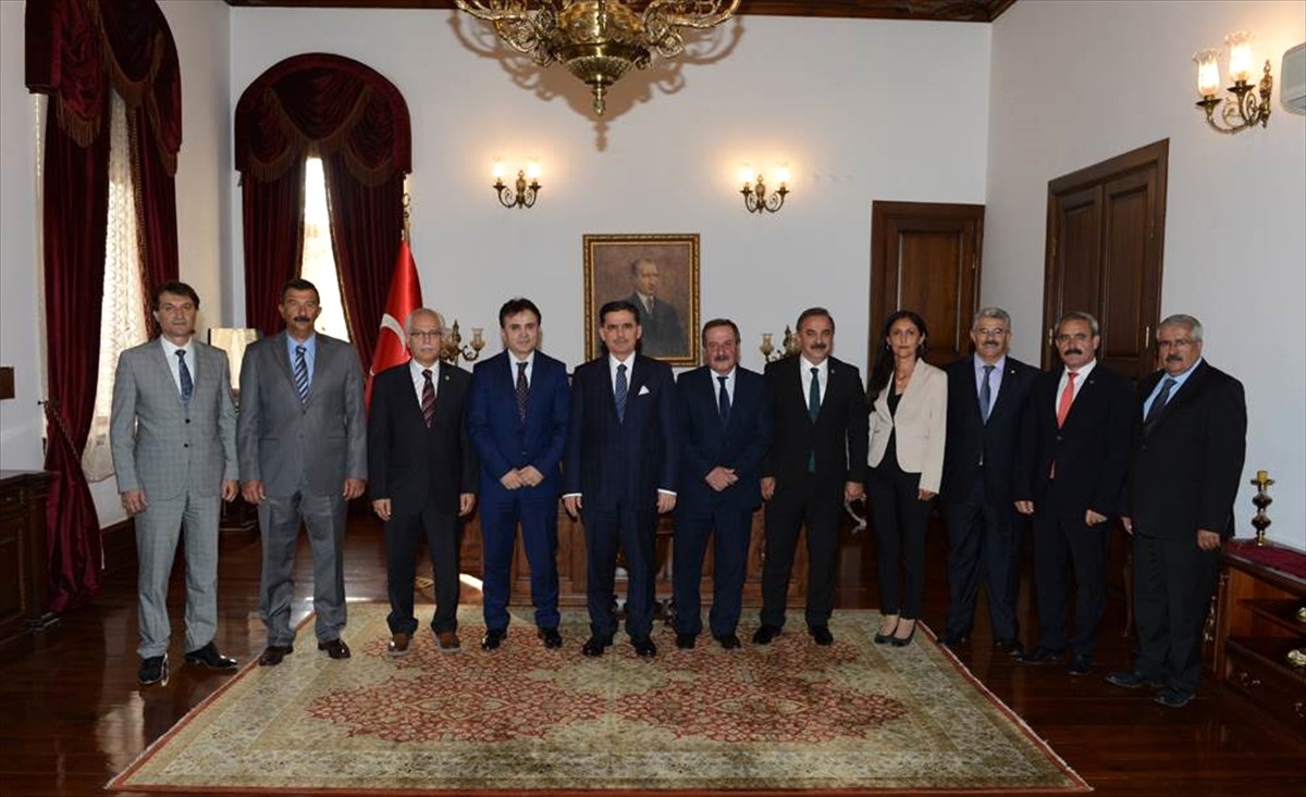 Ankara Valisi Topaca\'ya "Hayırlı Olsun" Ziyaretleri