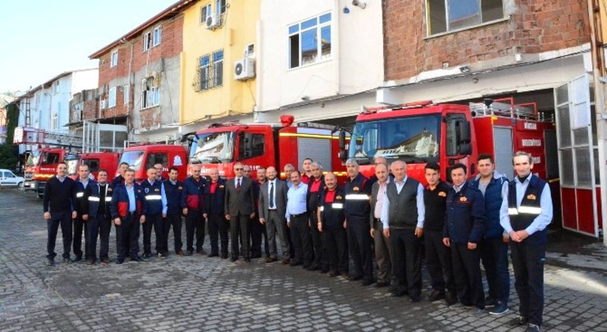 Başkan Özcan İtfaiye Personeliyle Kahvaltıda Buluştu