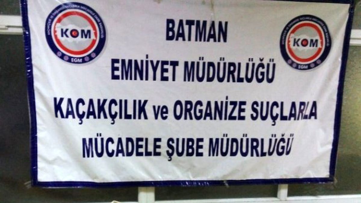 Batman\'da Uyuşturucu Operasyonu