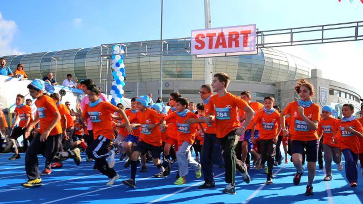 Çocuk Maratonu Başakşehir\'de koşuldu