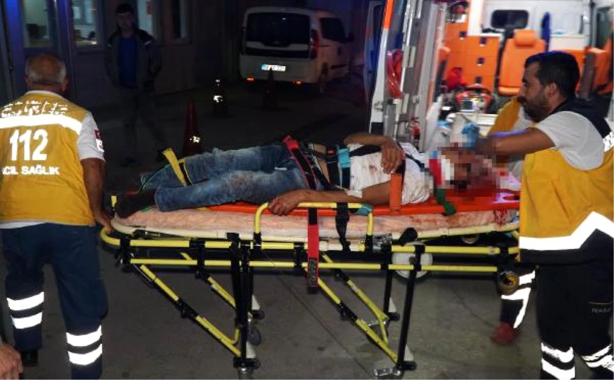 Enez\'de Kaza: 2 Yaralı