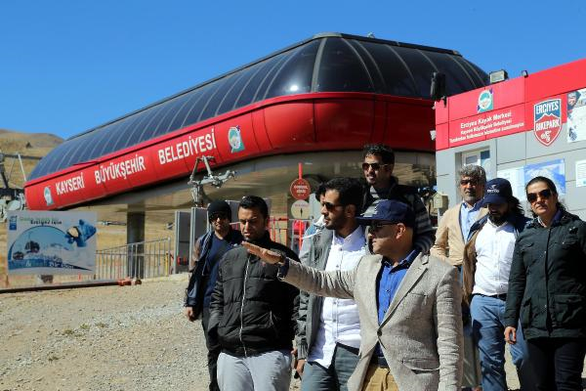 Erciyes\'e Arapların İlgisi Artıyor