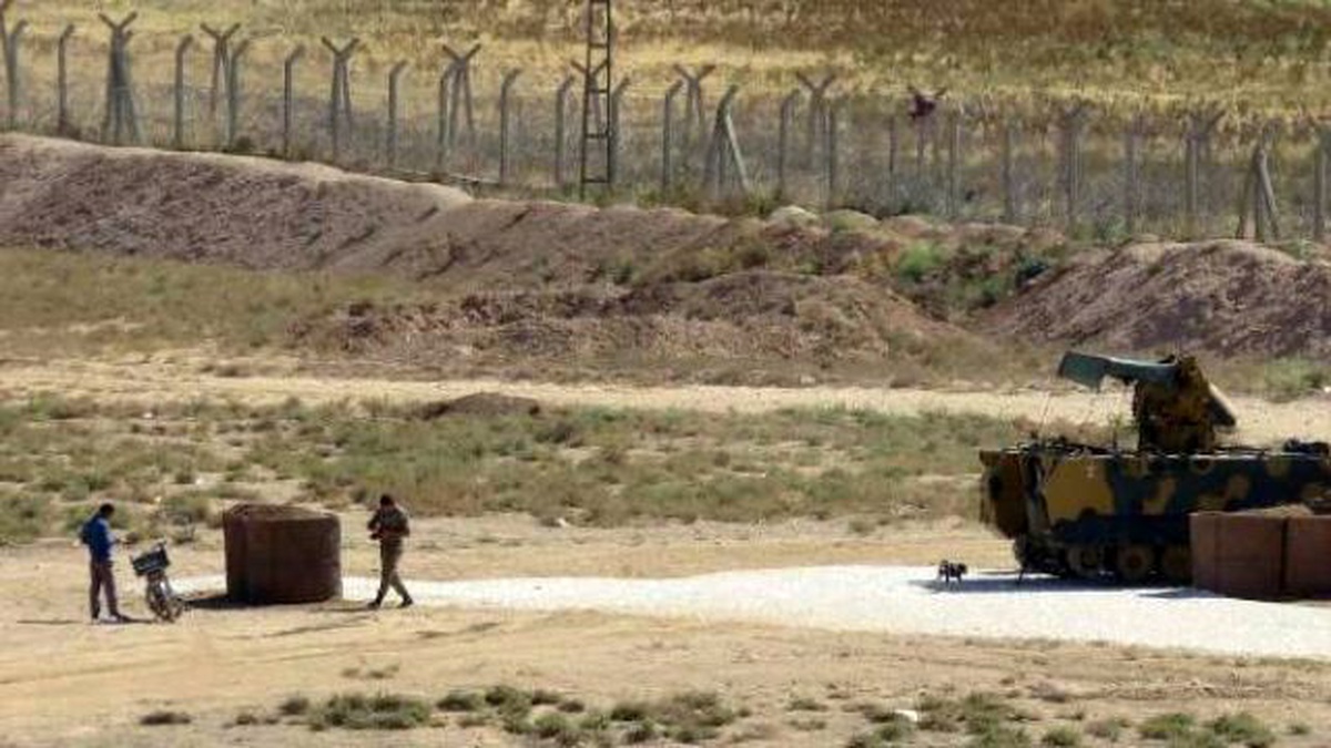 Görüntülü Haber) Pyd, Telabyad\'da Mevzi Kurdu