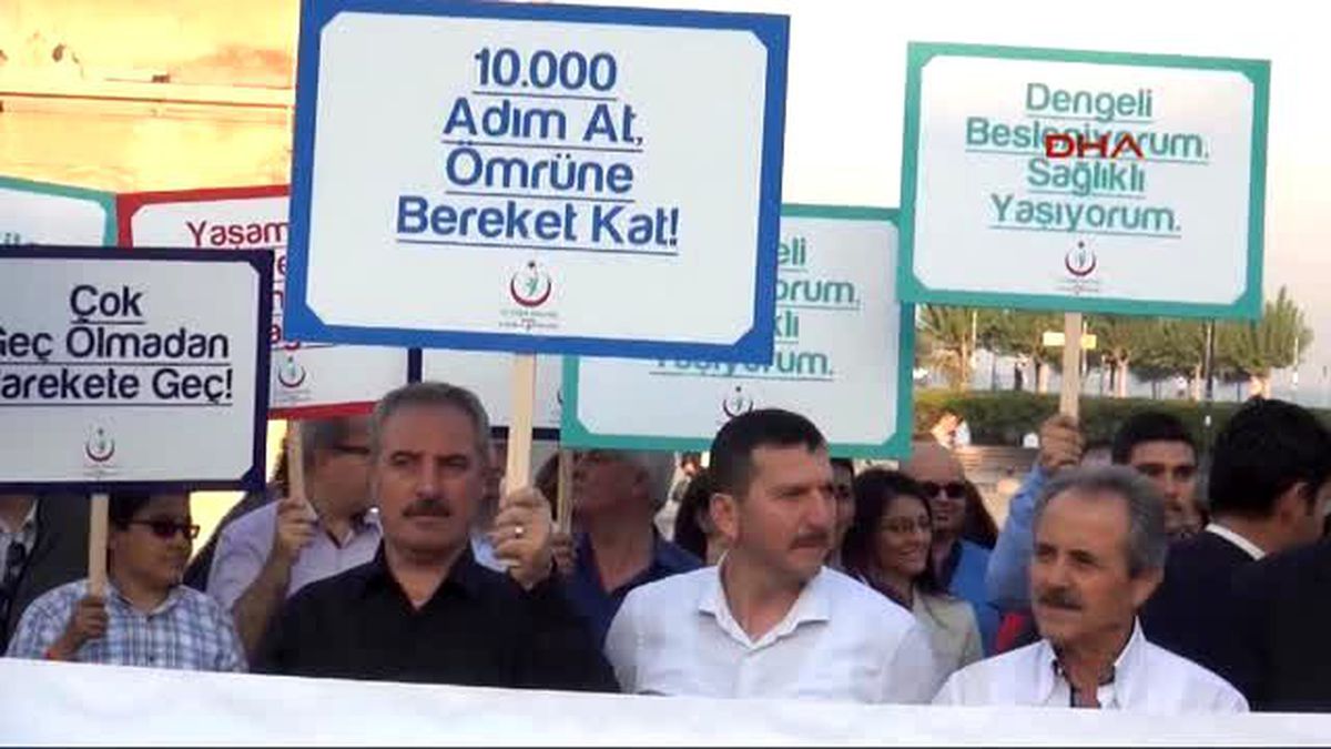 İzmir Sağlık İçin Yürüdüler