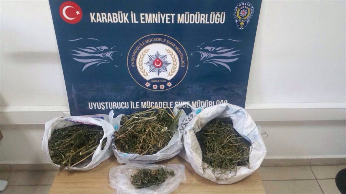 Karabük\'te Uyuşturucu Operasyonu