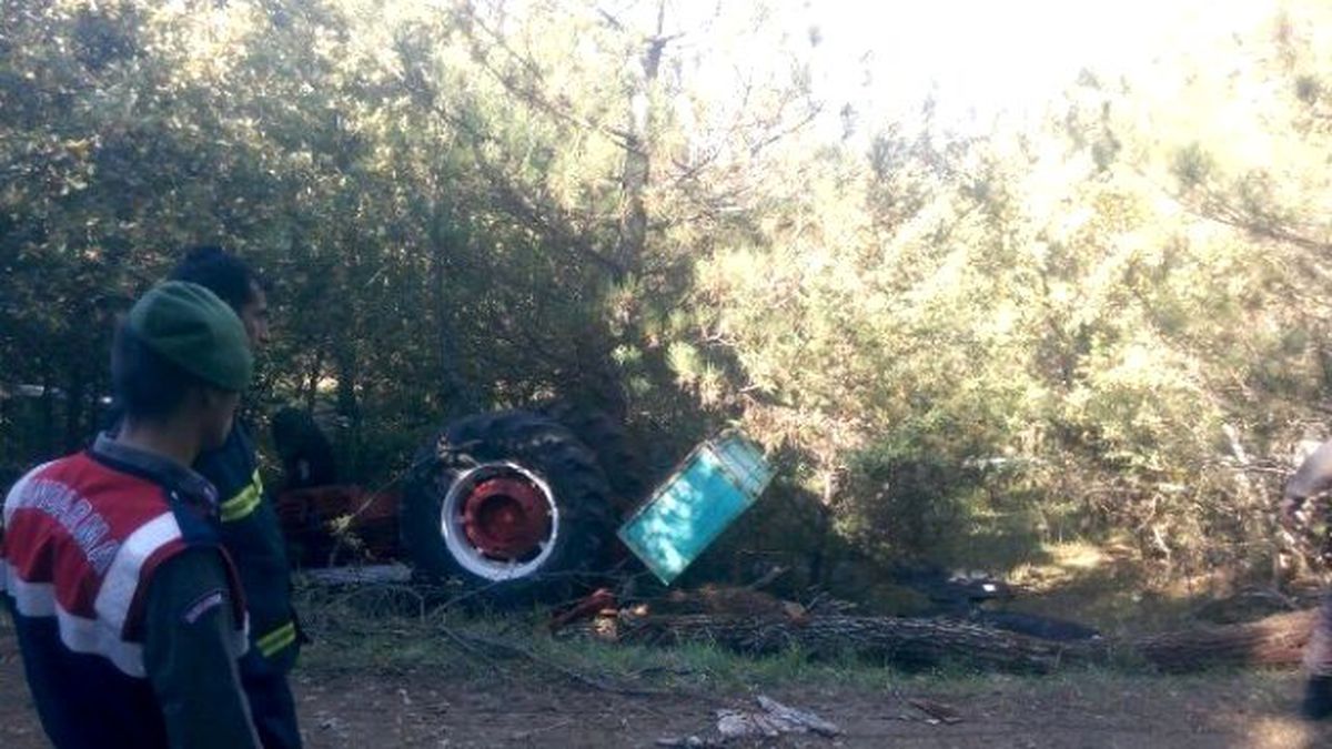 Çocuğunu Göremeden Traktör Kazasında Hayatını Kaybetti