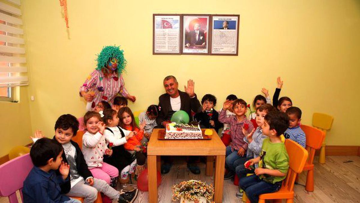 Mutluluk Kreşinde \'Hoşgeldiniz\' Partisi