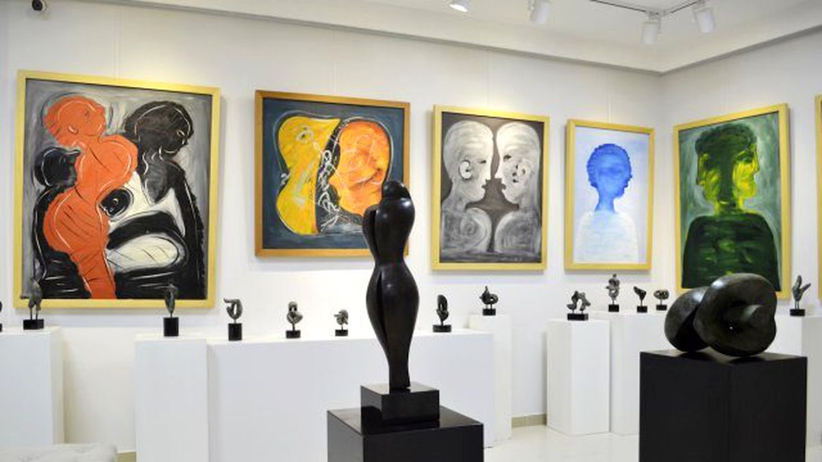 Neva Art Gallery Ünlü Heykeltıraş Abdülkadir Öztürk\'ün Sergisiyle Açılıyor