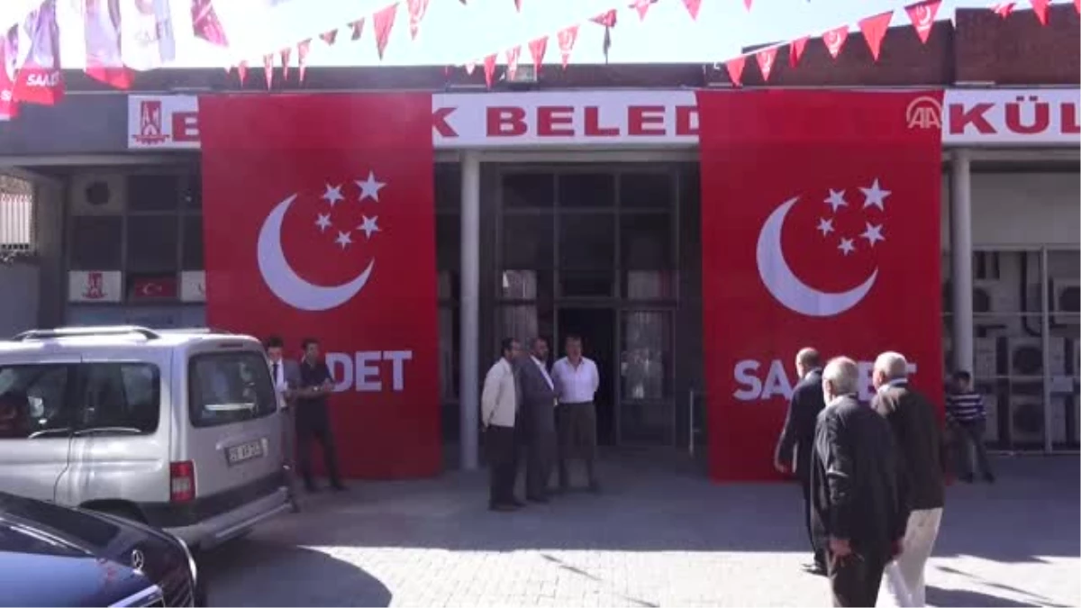 Saadet Partisi Genel Başkanı Kamalak İl Başkanlığı Kongresi\'ne Katıldı