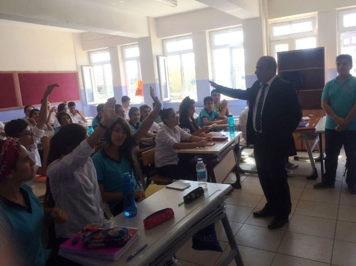 Silopi Milli Eğitim Müdürü Dayanan\'dan Okul Ziyareti
