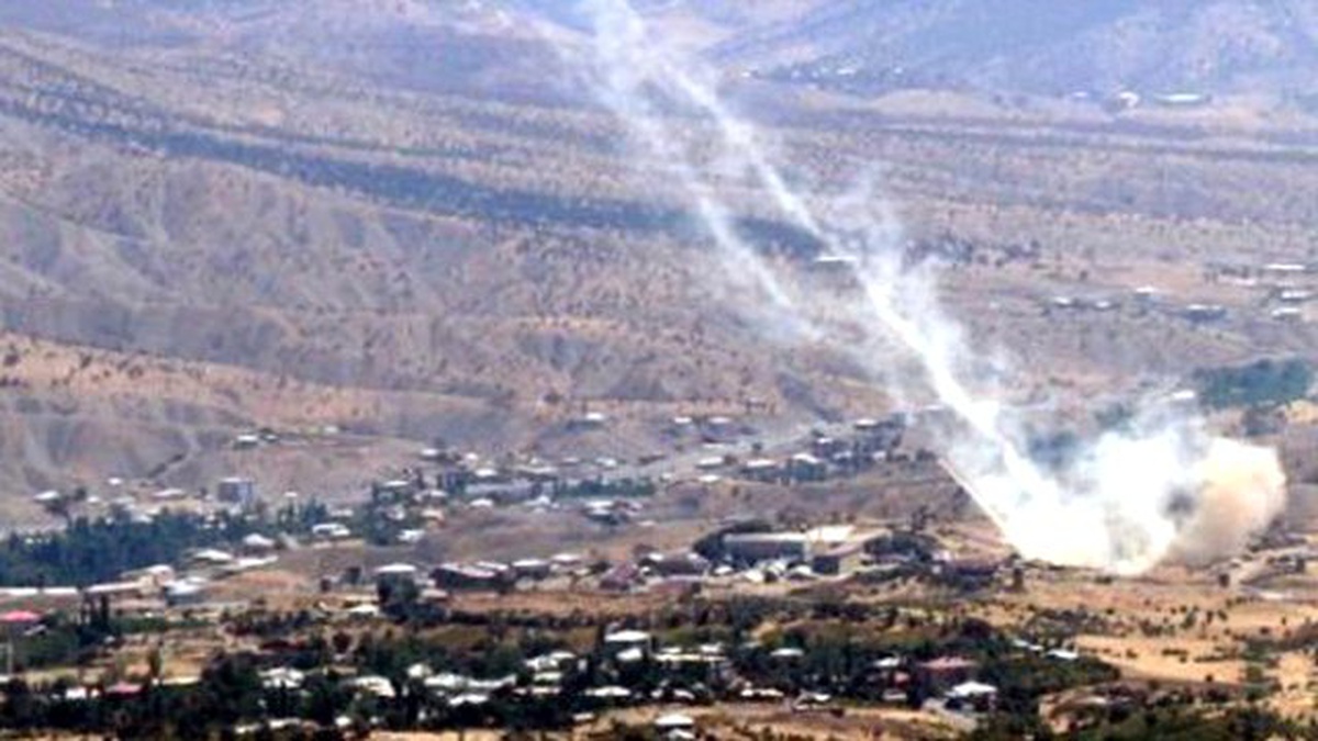 Şırnak Beytüşşebap Kırsalına Hava Harekatında PKK\'ya Ait 8 Hedef İmha Edildi