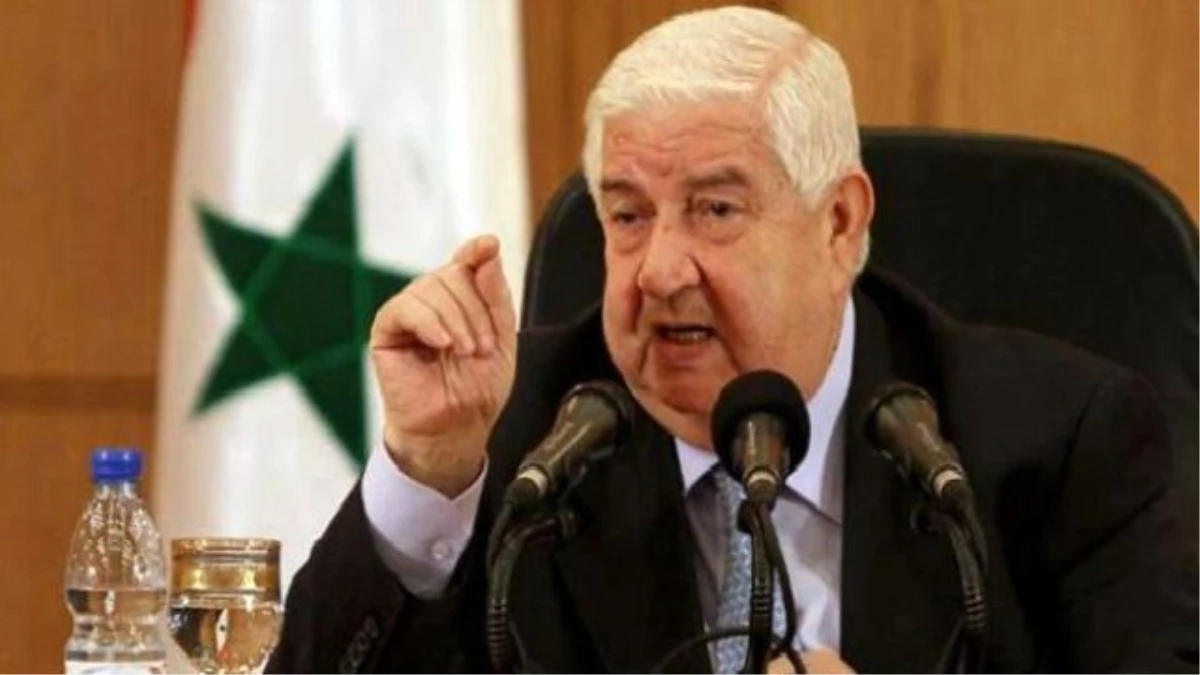 Suriye Dışişleri Bakanı Moskova Yolcusu