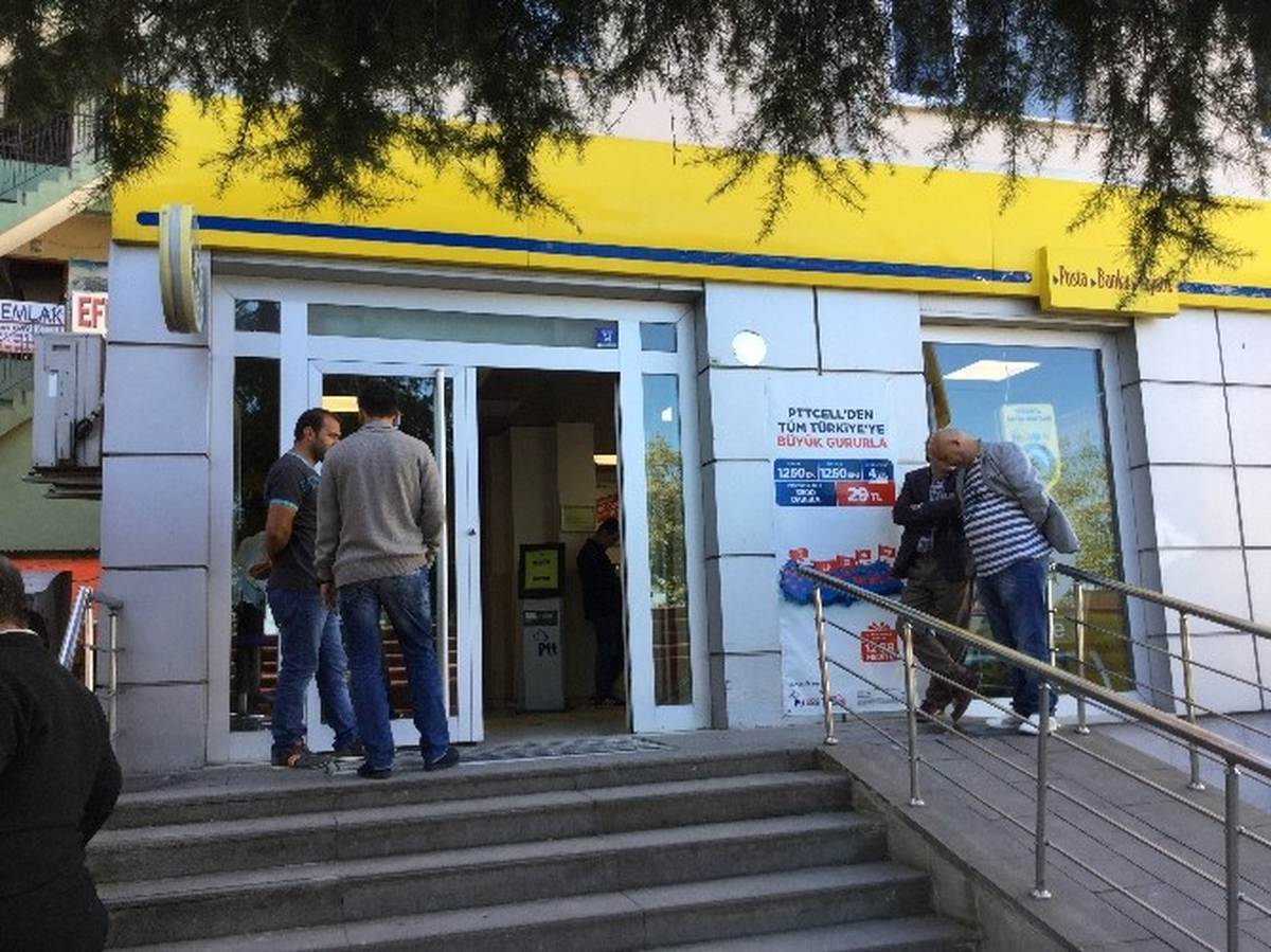 Ünye PTT\'de Soygun Girişimi
