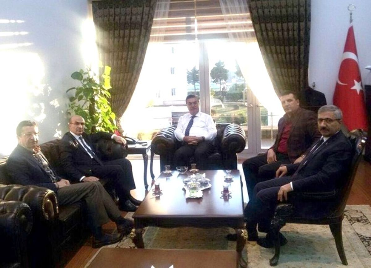 Vali Demirtaş\'tan Vali Al\'a Ziyaret