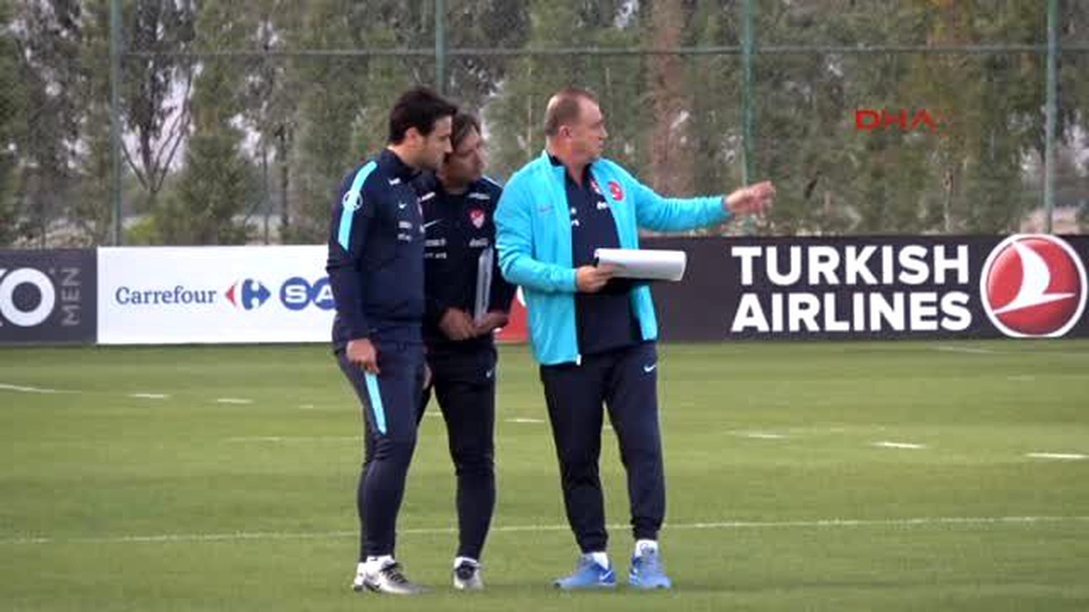A Milli Takım, Ukrayna Maçı Hazırlıklarına Başladı