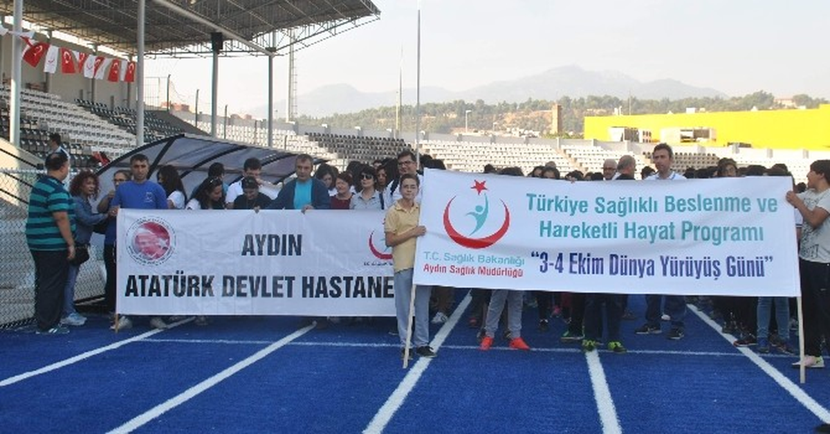 Aydınlılar Sağlık İçin Yürüdü