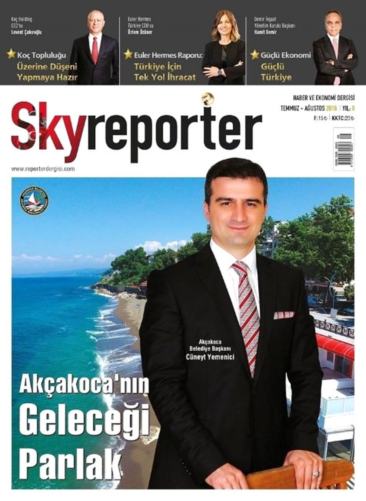 Başkan Yemenici Dergiye Kapak Oldu