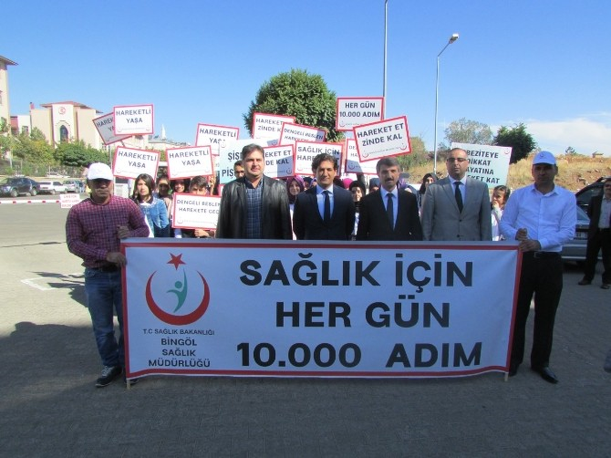 Bingöl'de Sağlıklı Yaşama Dikkat Çekildi